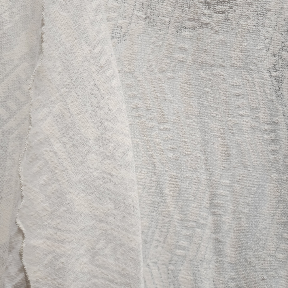 PRANA Graceful Open Front Hooded Lightweight Cardigan Cream XS - Picture 5 of 5